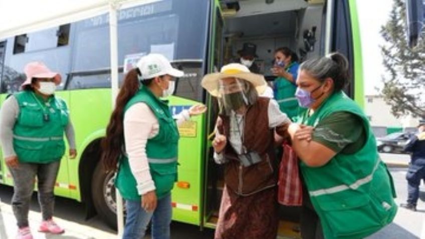 CDMX: RTP será gratis para adultos mayores que acudan a vacunarse contra Covid-19