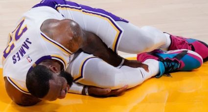 ¡Alarma en Los Ángeles! LeBron James sale lesionado del juego de Lakers ante Hawks
