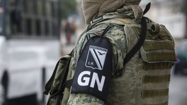 Luego de agredir a un elemento de la Guardia Nacional con un cuchillo, este lo mata de un disparo