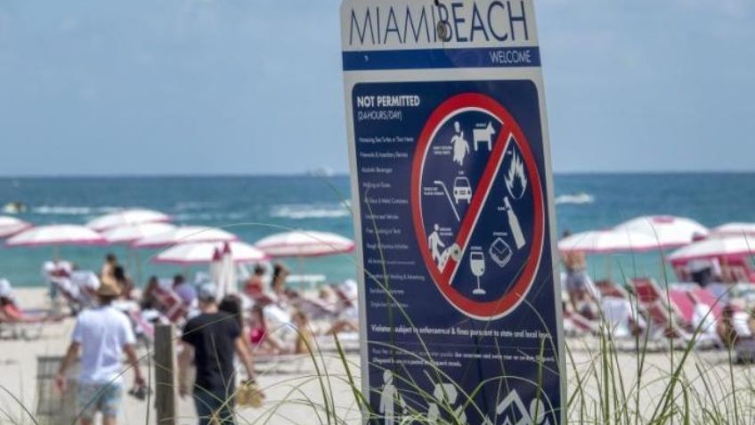 ¡Se acabó la fiesta! Ordenan toque de queda en Miami Beach tras aglomeraciones turísticas