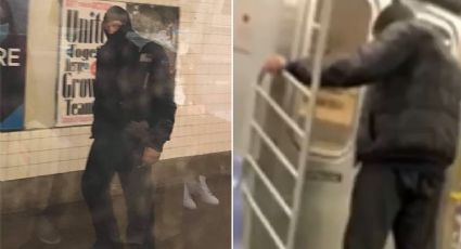¡Indignante! Hombre acosa y orina a una joven en el metro de NY; nadie la defendió