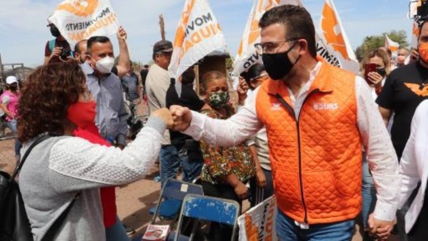 Ricardo Bours visita Cajeme; promete regularización de la colonia invasión 14 de noviembre