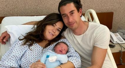 ¡Con bombo y platillo! Mariana Echeverría y Óscar Jiménez celebraron el bautizo de Lucca