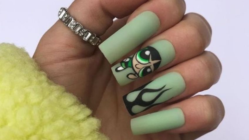 Vive tu infancia una vez más con estos diseños de uñas inspirados en caricaturas