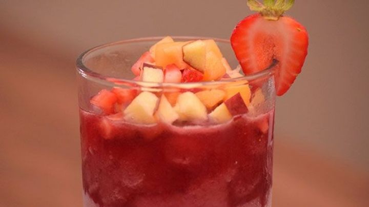 Adelanta el fin de semana con este delicioso e innovador frappé de clericot