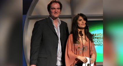 ¡Impresionante! Sin pudor, Salma Hayek le manda 'recadito' al cineasta Quentin Tarantino