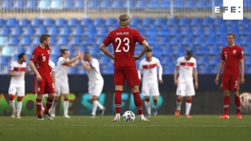 ¡Ni con Haaland! Turquía ‘congela’ al delantero y golea a Noruega en eliminatorias mundialistas