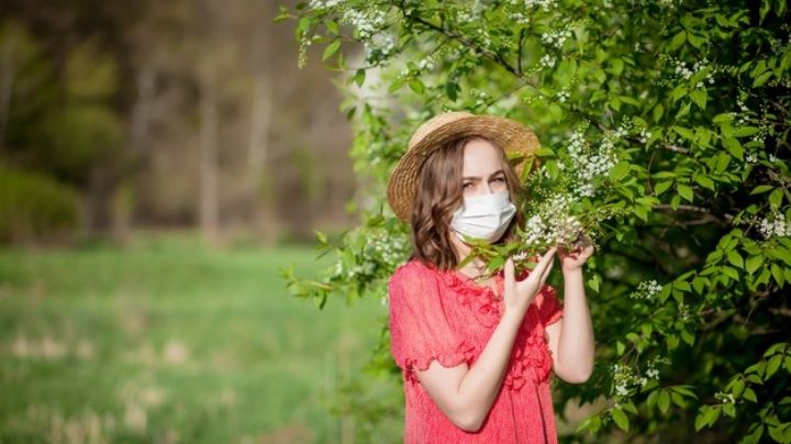 ¡Doble protección! El cubrebocas se ha convertido en un gran aliado para los alérgicos