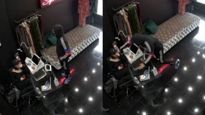 FUERTE VIDEO: Desconocido le corta la cara a una latina en una boutique de Nueva York