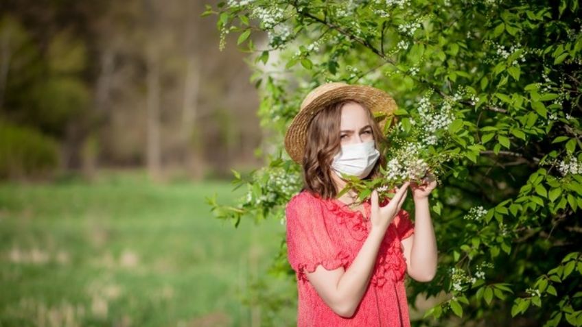 ¡Doble protección! El cubrebocas se ha convertido en un gran aliado para los alérgicos