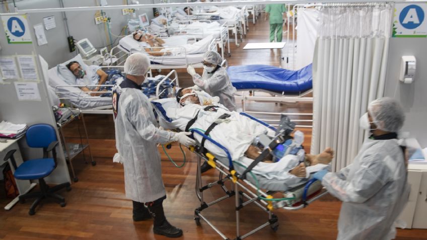 Tragedia en Brasil: Incrementan muertes por Covid-19 en pacientes jóvenes