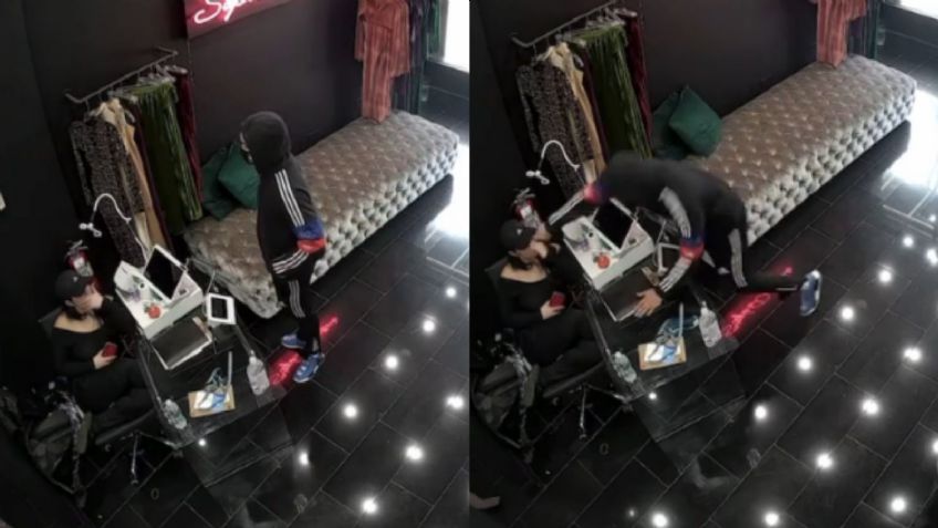 FUERTE VIDEO: Desconocido le corta la cara a una latina en una boutique de Nueva York