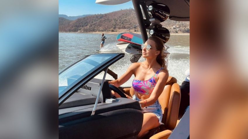 Angelique Boyer cautiva todo Instagram al mostrarse en coqueto traje de baño