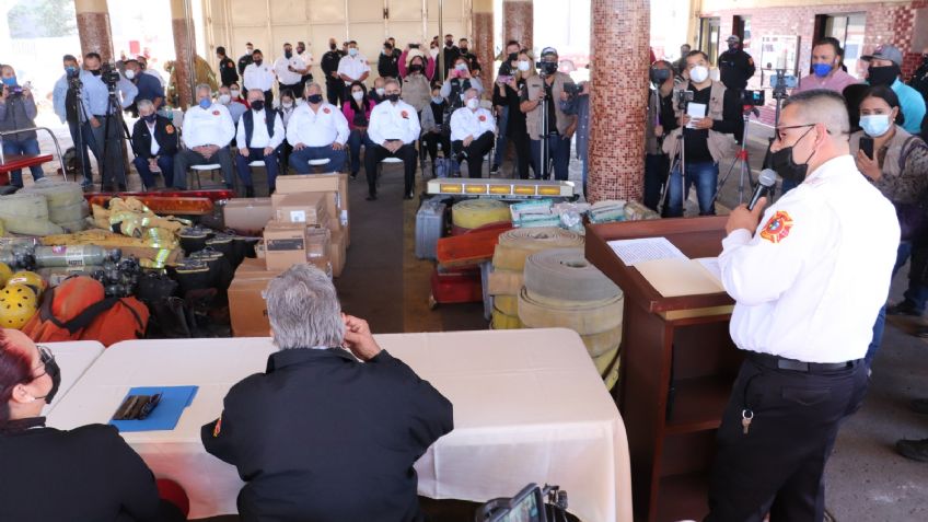 ¡Buenas noticias! Bomberos de Cajeme reciben apoyo de sus colegas de Arizona