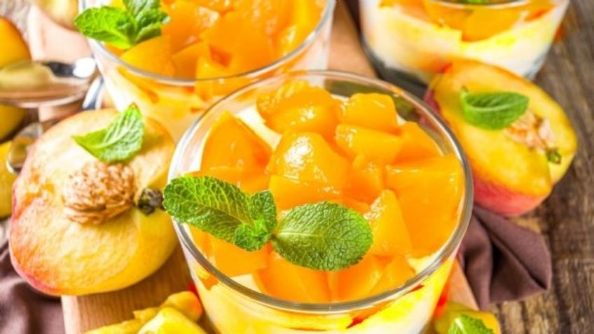 Estos duraznos con rompope le darán el sabor más fresco y dulce a tu Semana Santa