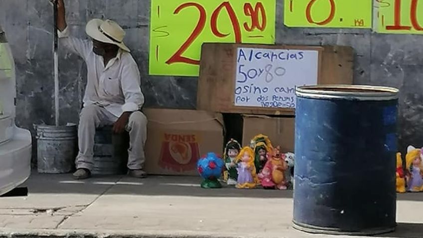 Tras crisis por Covid-19, comerciantes de Guaymas realizan trueque por comida