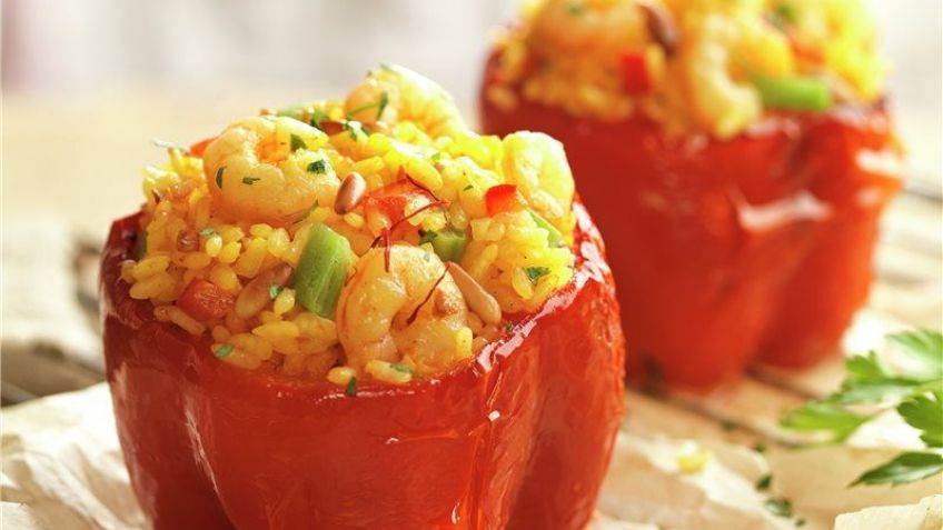 ¿Comida gourmet en Cuaresma? Claro que sí, estos pimientos rellenos te fascinarán