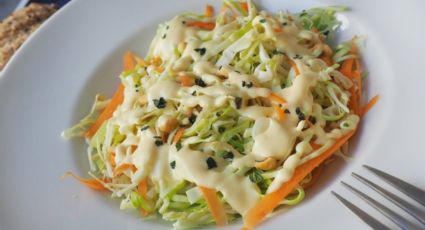 ¿Se te acaban las ideas? Deleita tu paladar con esta ensalada de col y pollo para Cuaresma