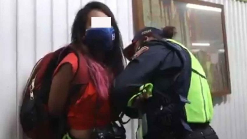 CDMX: SSC suspende a policías que agredieron a reportera durante manifestación del 8M