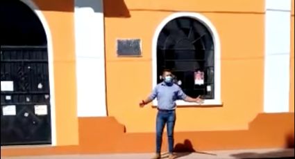 Hombre agrede y amenaza a un grupo de feministas que se manifestaban en Hidalgo por el 8 de marzo