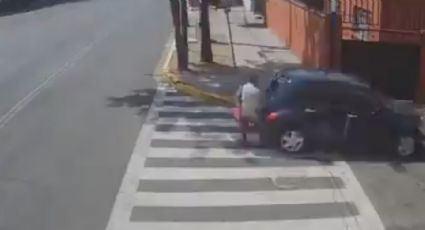 VIDEO: ¡Injusticia! Atropellan a abuelita y la dejan tirada en el asfalto; el responsable huyó
