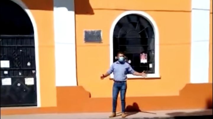 Hombre agrede y amenaza a un grupo de feministas que se manifestaban en Hidalgo por el 8 de marzo