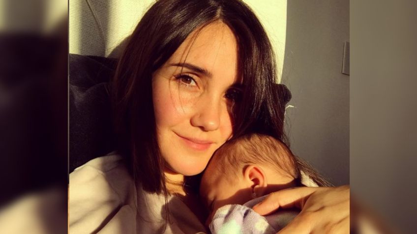 Dulce María enloquece las redes: Hace esto por primera vez con su hija María Paula