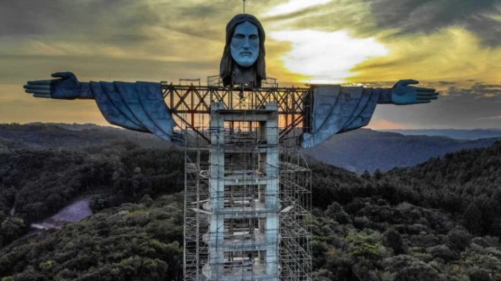 Cristo Protector: Construyen estatua de Jesucristo en Brasil ¡Medirá 43 metros!