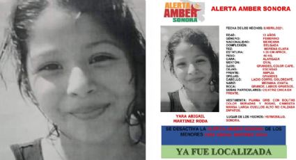 Sana y salva: Tras días desaparecida, localizan con vida a Yara Abigail en Hermosillo, Sonora