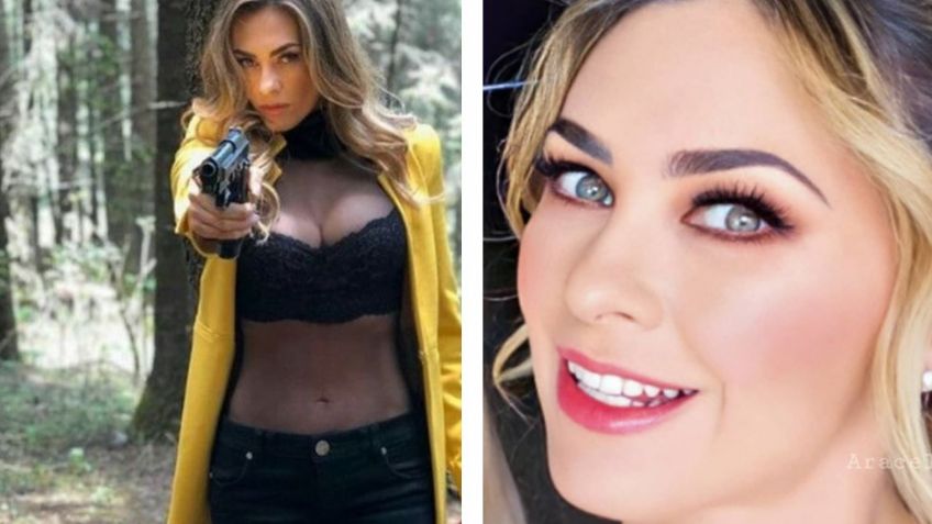¡Tremenda! Aracely Arámbula paraliza Instagram al lucirse con coqueto vestido a sus 46 años