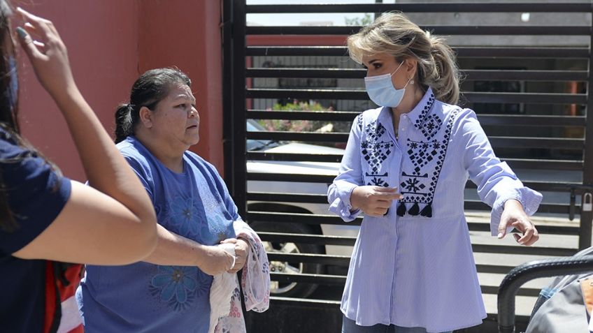 Claudia Pavlovich supervisa entrega de apoyos y sillas de ruedas a personas con discapacidad