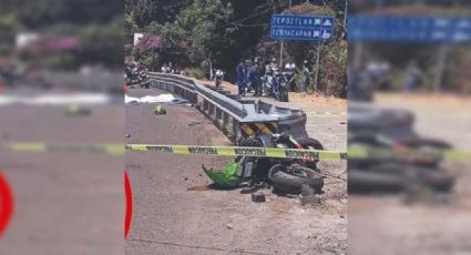 Terrible muerte: Joven muere decapitado y junto a su padre tras accidente en motocicleta