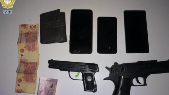 Con armas de juguete: Menores de edad asaltan a pasajeros; fueron capturados de inmediato