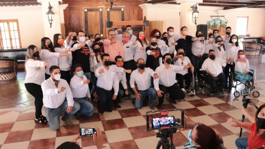 Abel Murrieta presenta planilla que competirá por la alcaldía de Cajeme