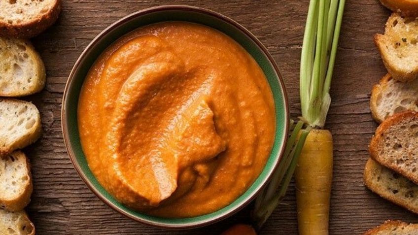 Esta mayonesa da zanahoria se convertirá en la estrella de todas tus botanas