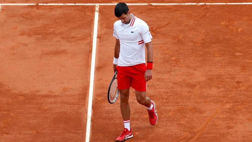 Novak Djokovic se derrumba ante Evans en el Masters 1000 de Montercarlo