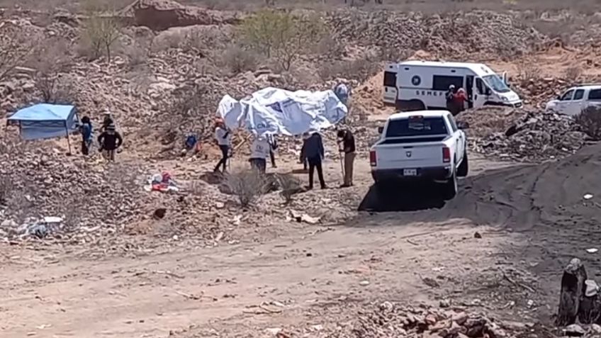 Peritos de la FGJE mantienen búsquedas en ‘La Cuadrita’, perteneciente a Guaymas