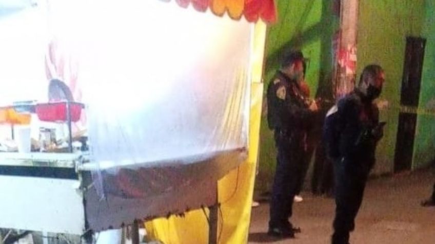 Ajuste de cuentas: A tiros asesinan a un taquero en CDMX durante la madrugada