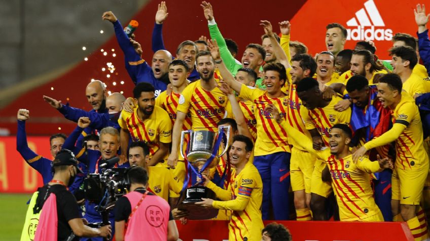 ¡Rey de copas! Barcelona golea al Athletic de Bilbao y levanta su trofeo número 31 de este torneo