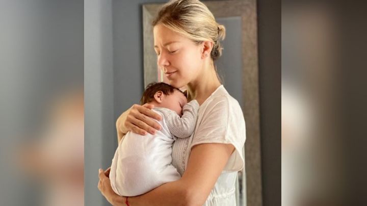 ¡Ataque de ternura! Fernanda Castillo celebra 4 meses de Liam, su hijo con Erik Hayser