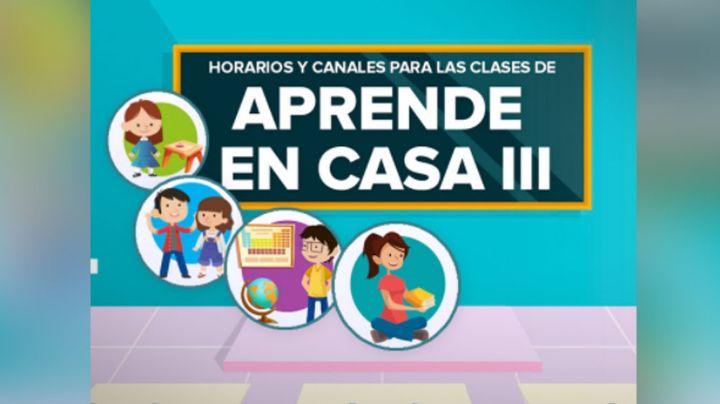 Aprende en casa: Estos son los horarios de clases de la SEP del 19 al 25 de abril