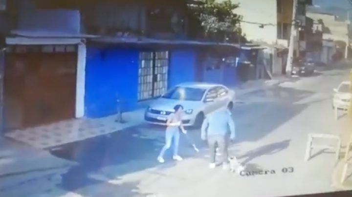VIDEO: ¡Impactante! Apuñalan a mujer durante un asalto y su perro la defiende