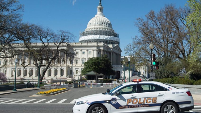 Alerta en Estados Unidos: Reportan tiroteo en las afueras del Capitolio; habría dos baleados