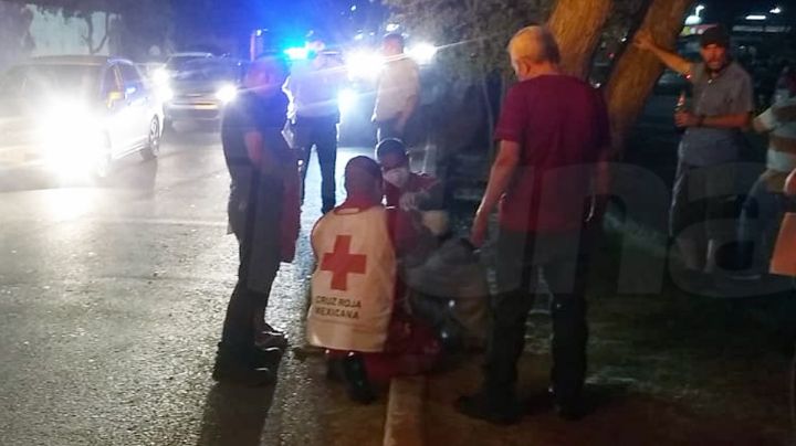 Atropella a señor y se da a la fuga al sur de Ciudad Obregón; la víctima fue hospitalizada