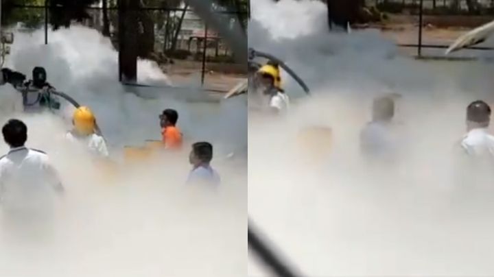 VIDEO: Pacientes graves de Covid-19 se quedan sin oxígeno; hubo una fuga en la India