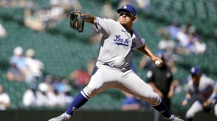 Julio Urías luce cada vez más eficiente con los Dodgers de Los Ángeles
