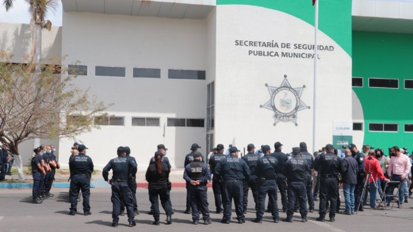 Policías de Cajeme buscarían que la federación tome el mando de la seguridad municipal