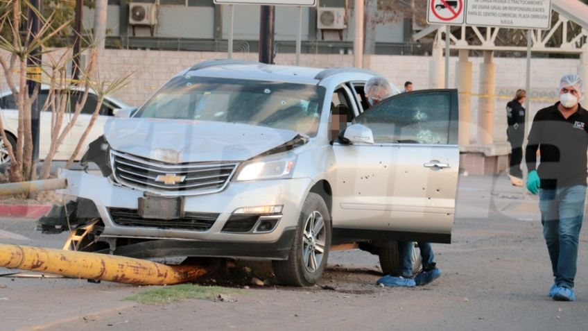 Con ráfagas de AK-47, masacran a hombre dentro de camioneta al sur de Ciudad Obregón
