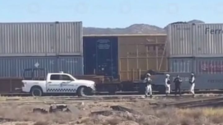 Macabro hallazgo: Descubren a hombre muerto en vagón de tren; sería originario de Honduras