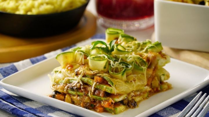 Prueba esta deliciosa lasaña de calabacitas y deja que su sabor te sorprenda